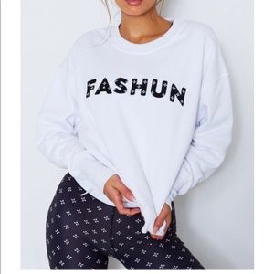 Sarah’s Day X White Fox Fashun Jumper